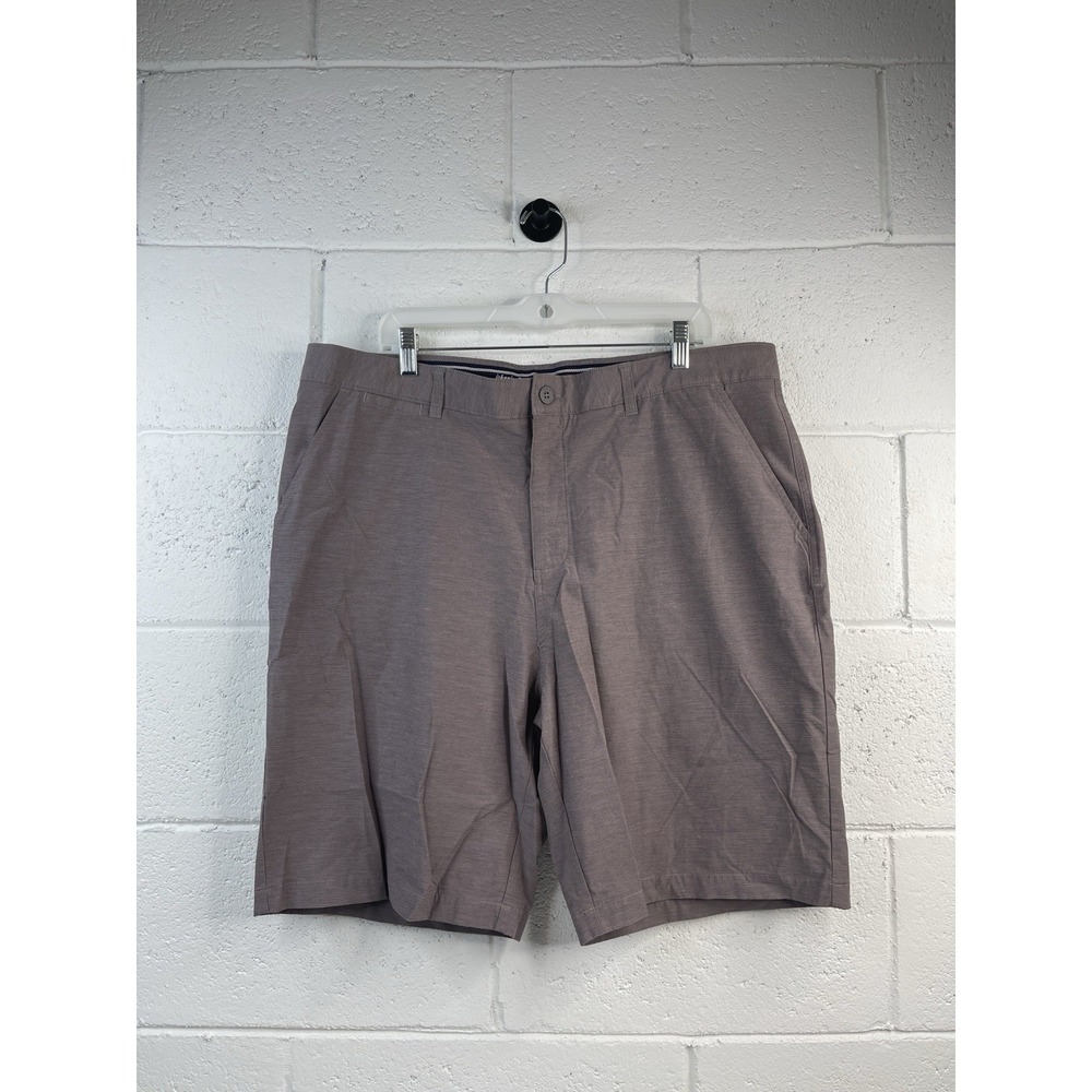 Johnnie-O Men's Performance Golf Shorts Brownish/Maroon Size 40‎